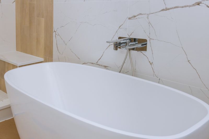 Elegant Bathtub Installation